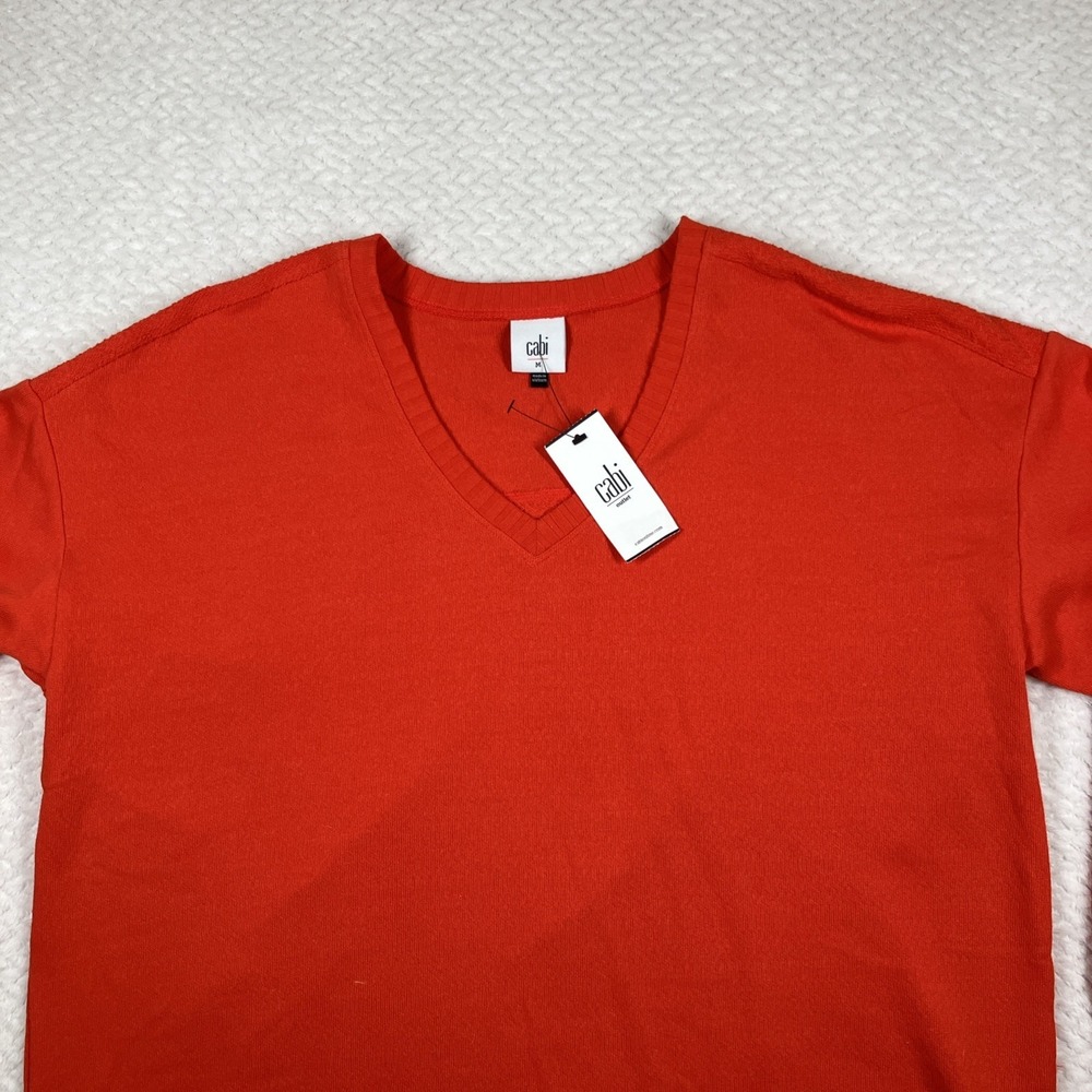 NWT Cabi Capri Sweatshirt Top Coral Capsule Casual MSRP $109 - Picture 3 of 12